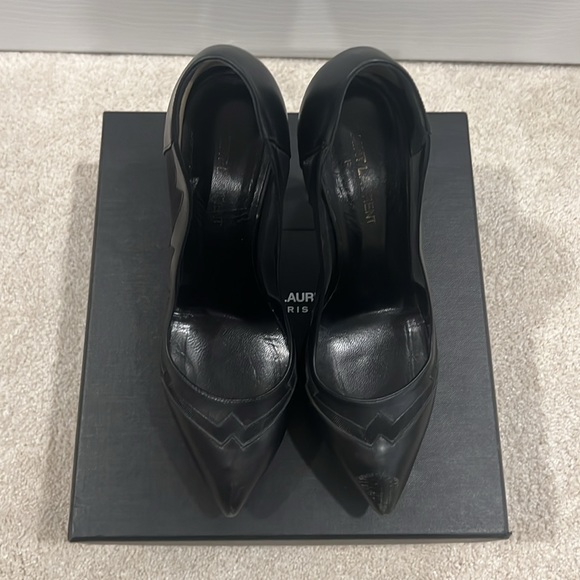 Saint Laurent lightning mesh heels - Picture 4 of 8